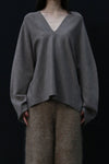 SWAYING 24 Autumn and Winter One-piece wool cardigan SW-SW24AW1T34-QZ Light brown SW-SW24AW1T32